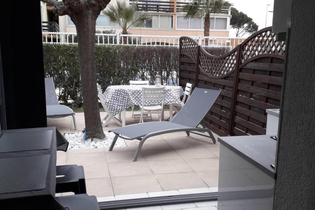 Cap D'Agde - Residence Estivales - Proche Naturiste - Terrasse - Wifi - Parking - Piscine - Clim Exteriör bild